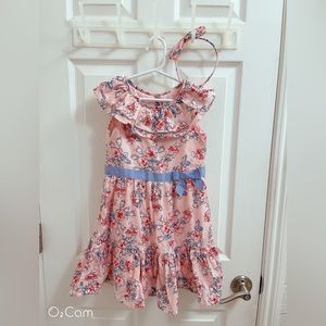 Janie and Jack Floral Matching Headband